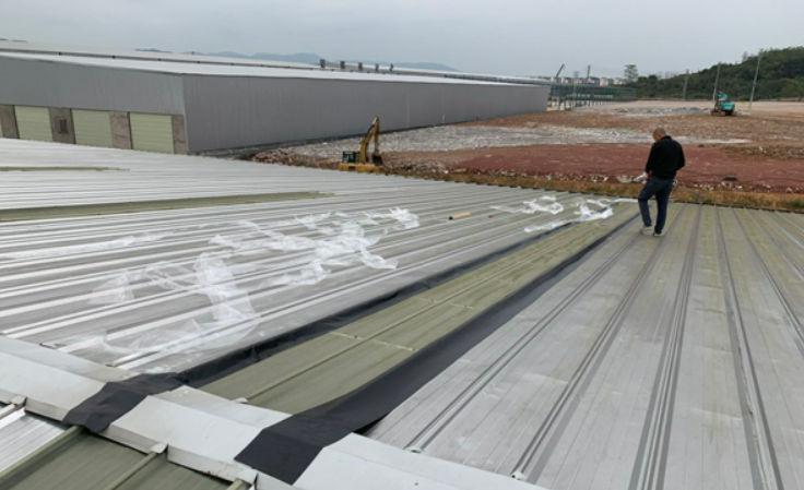 永定厂房屋面防水维修案例